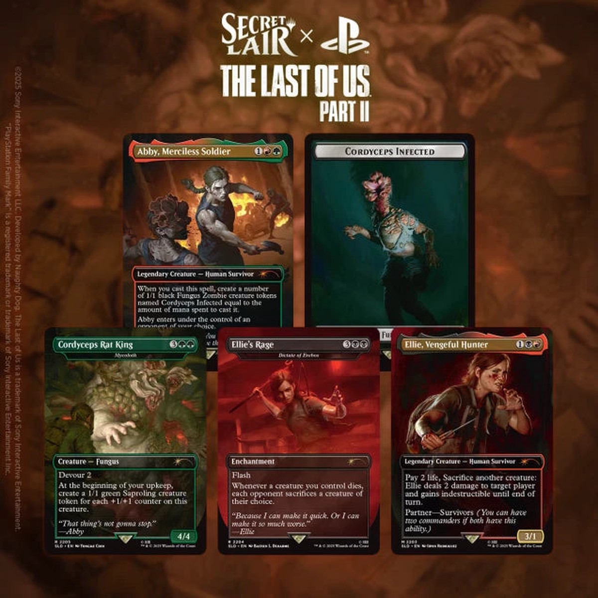MTG Secret Lair The Last of Us II