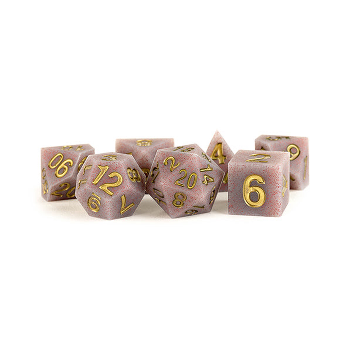 7-Die Set 16mm Sharp Edge Silicone Rubber Volcanic Soot