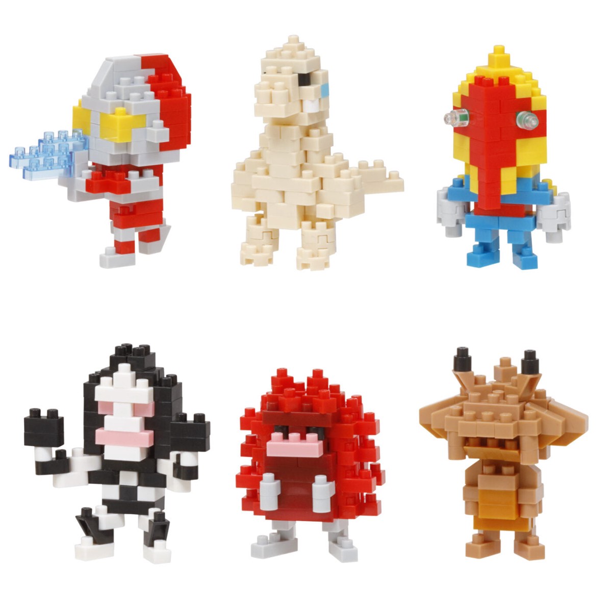 nanoblock Mininano Series - Ultraman Vol2 (NBMC-22) (Blind Bag)