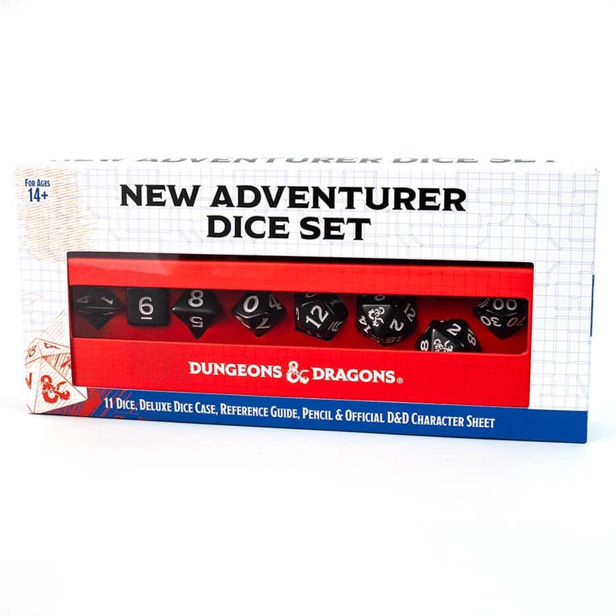 Sirius Dice DD New Adventurer Set - Black Dice