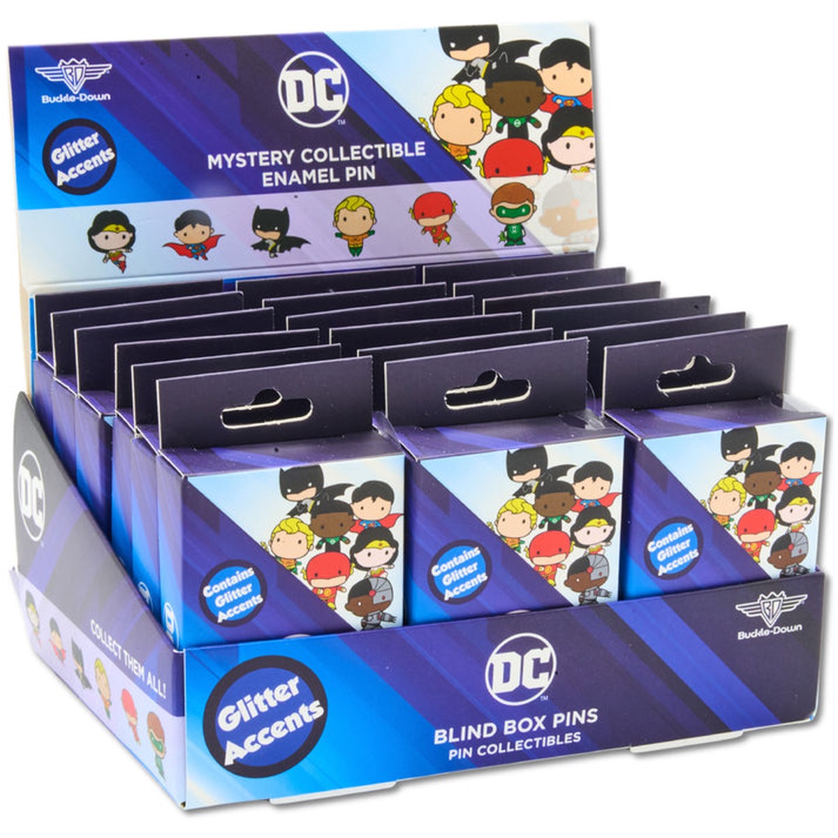 Blind Box Mystery Pin - DC Comics Chibi Justice League Superheroes