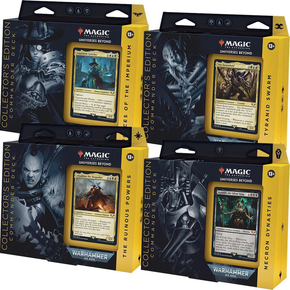 Magic G Universes Beyond Warhammer 40k Commander Deck Collectors Edition