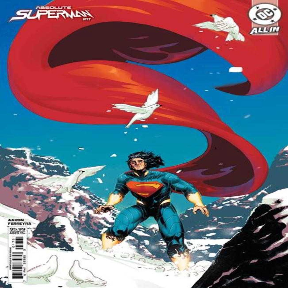 Absolute Superman 17 Cover C Riley Rossmo Card Stock Variant