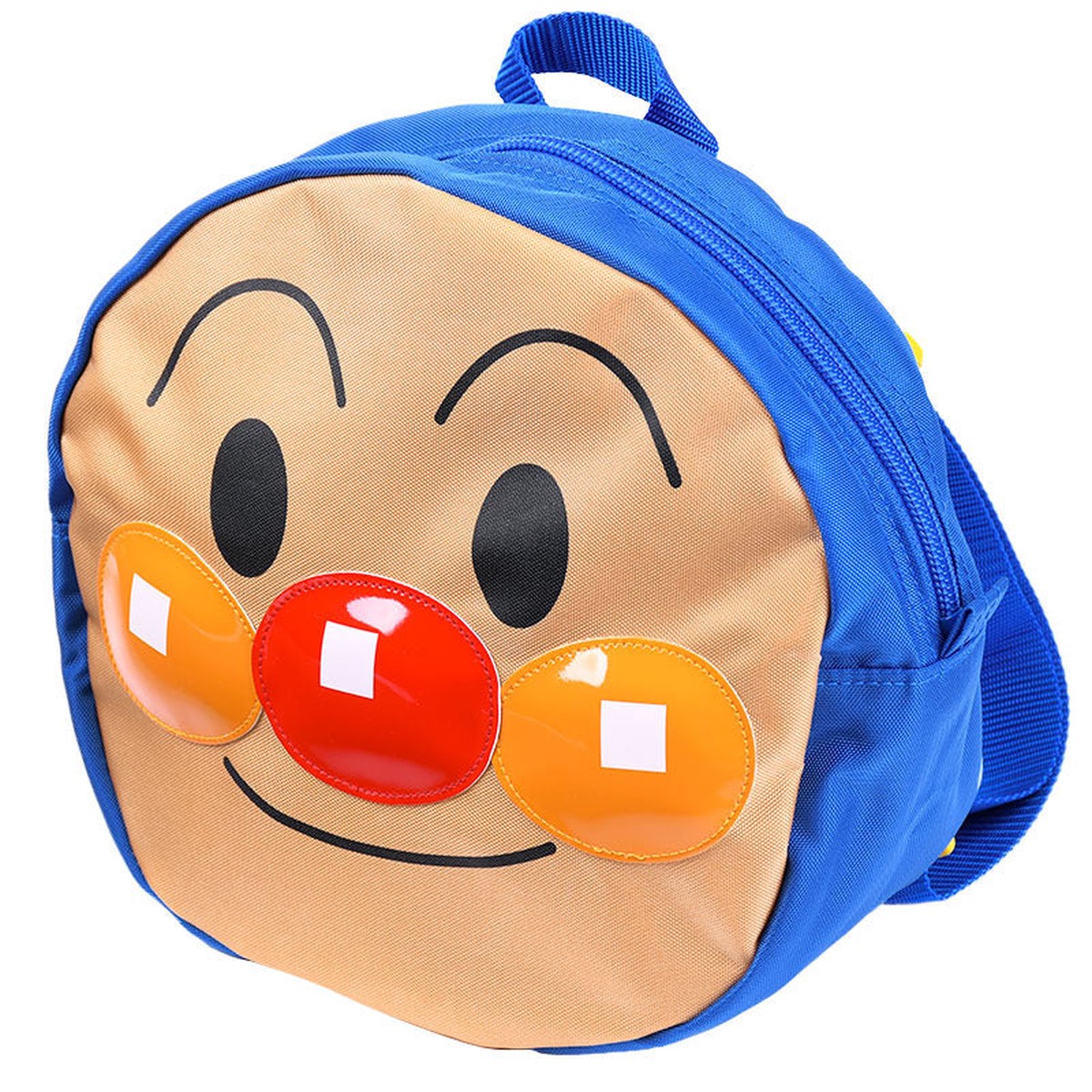 Anpanman Kids Backpack Big Face Blue Japan 4975967207150
