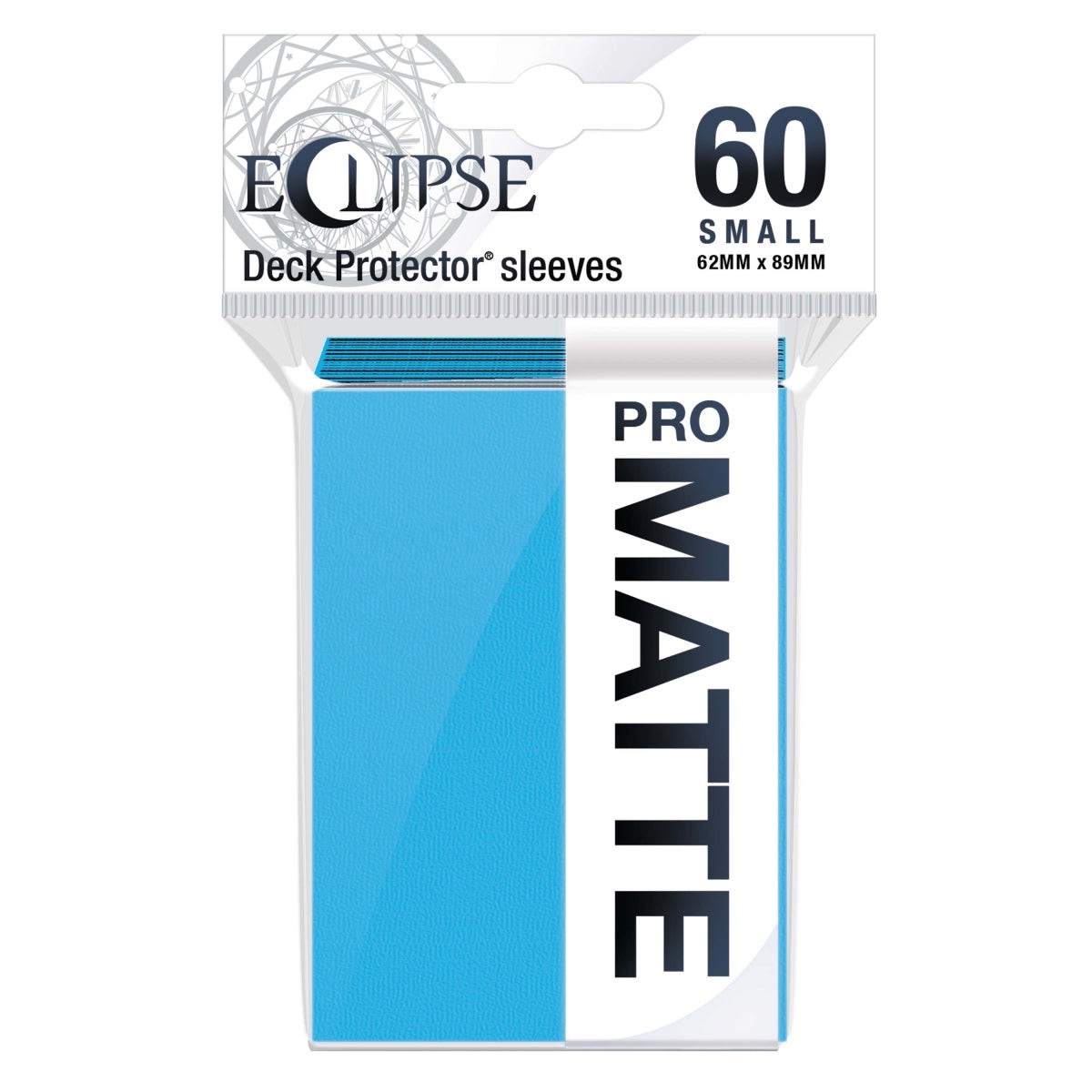 Deck Pro Eclipse Small Matte Sleeves Sky Blue - 60 ct