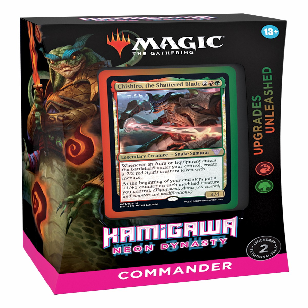 Kamigawa Neon Dynasty - Upgrades Unleashed Commander Deck