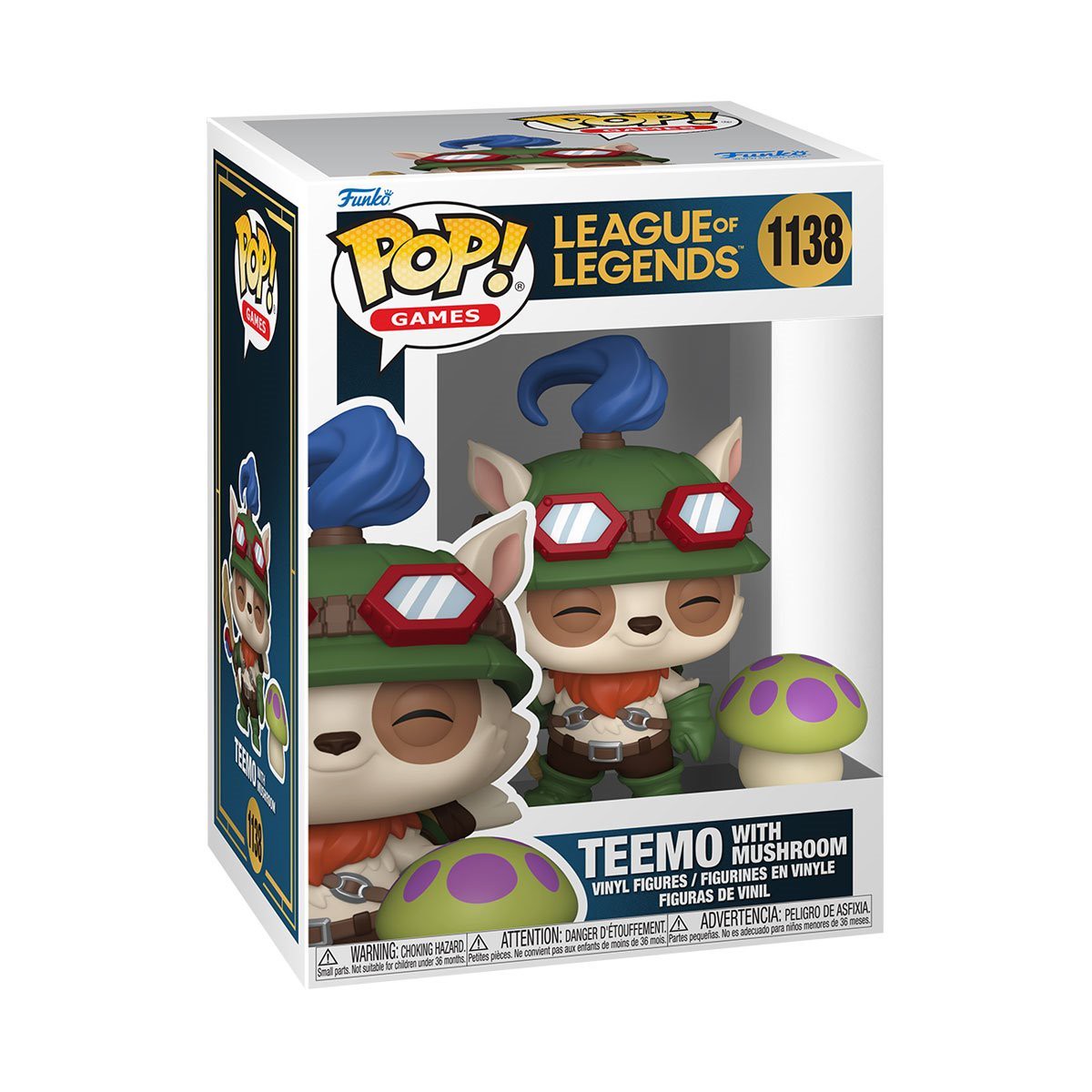 PopBuddy League Of Legends Teemo W Shroom Figure