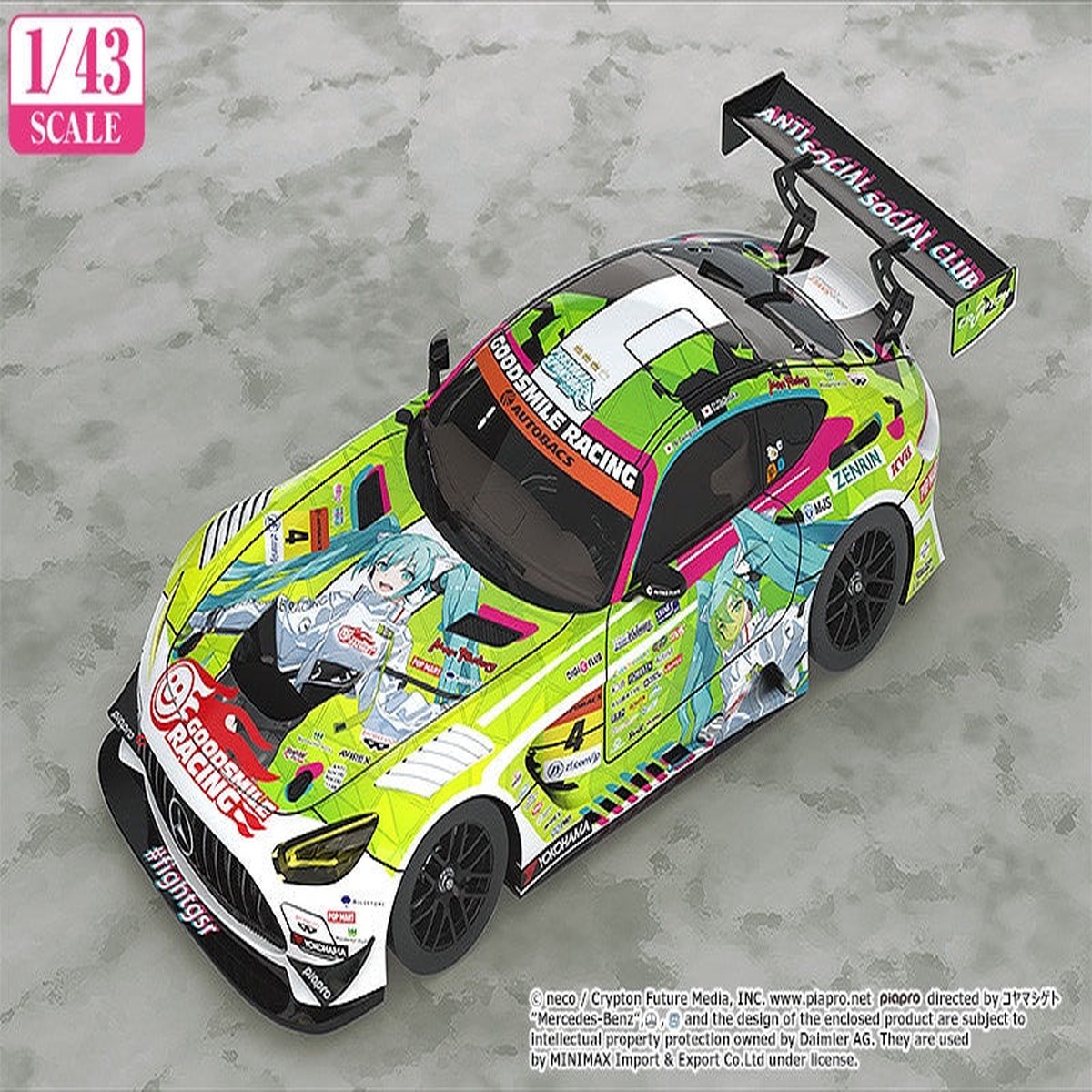 143 Good Smile Hatsune Miku AMG 2022 SUPER GT Rd5 Ver