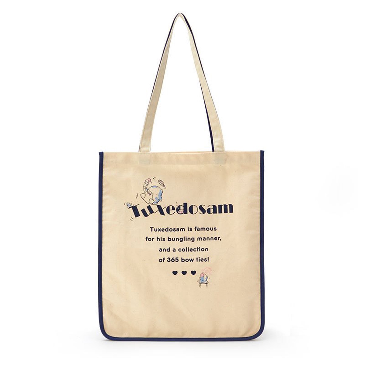 Tuxedosam Piping Tote Bag Sanrio Japan