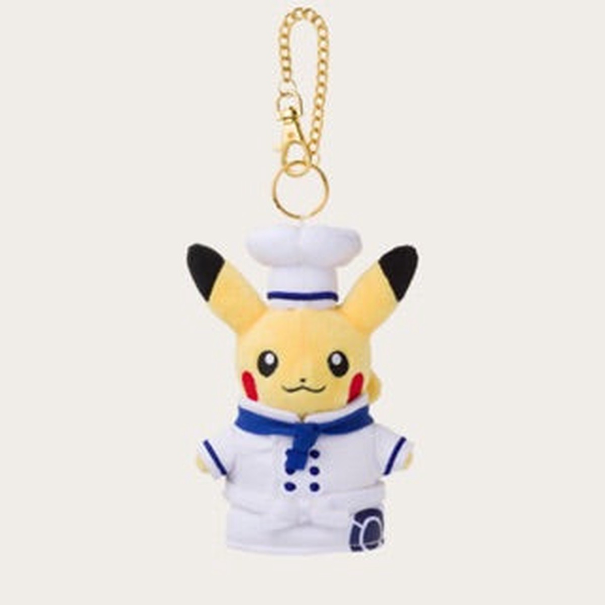 Japan Pokemon Cafe Limited Chef Pikachu Plushies (Blue Uniform)