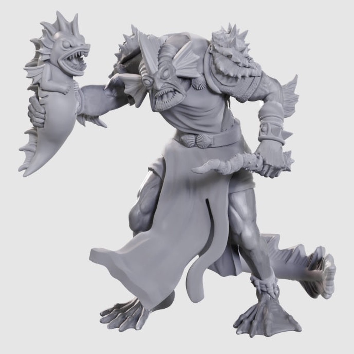 Dungeons Dragons Nolzurs Marvelous Unpainted Miniatures - W24 Sahuagin Priestess