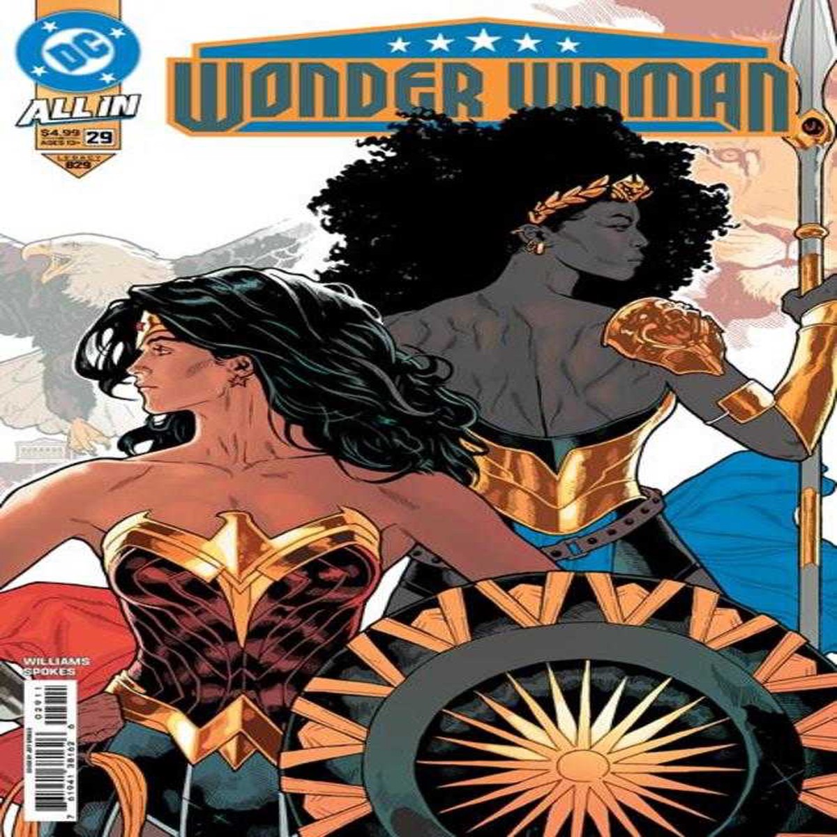Wonder Woman 29 Cover A Jeff Spokes