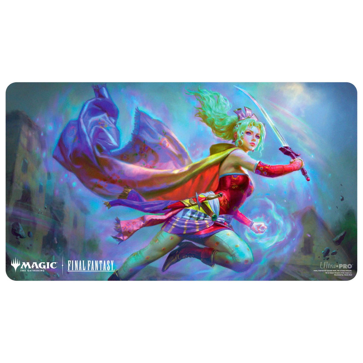 Ultra Pro Playmat Magic the Gathering Universes Beyond Final Fantasy Commander C - Terra Herald of Hope
