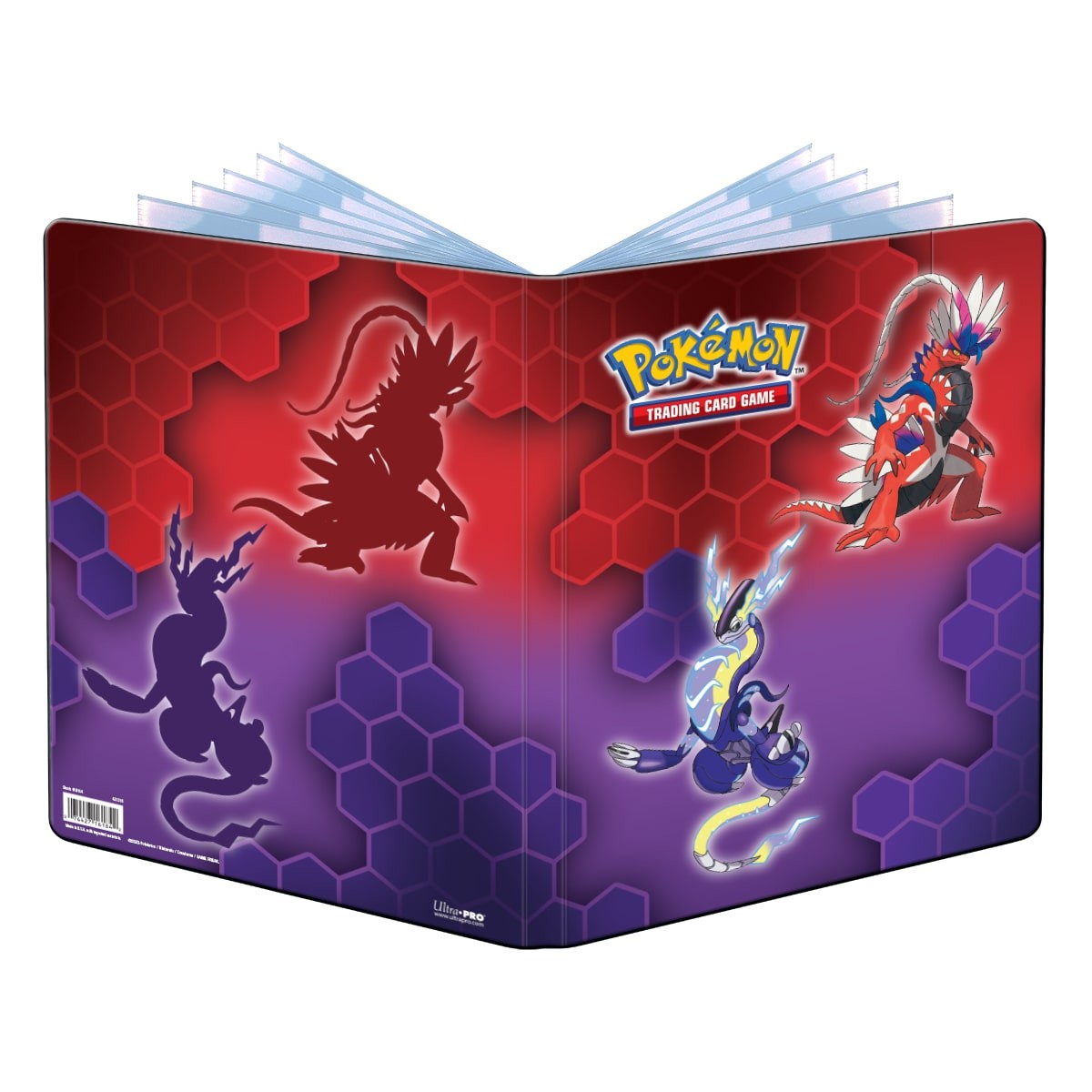 UltraPro Pokemon 9 Pocket Binder Koraidon Miraidon