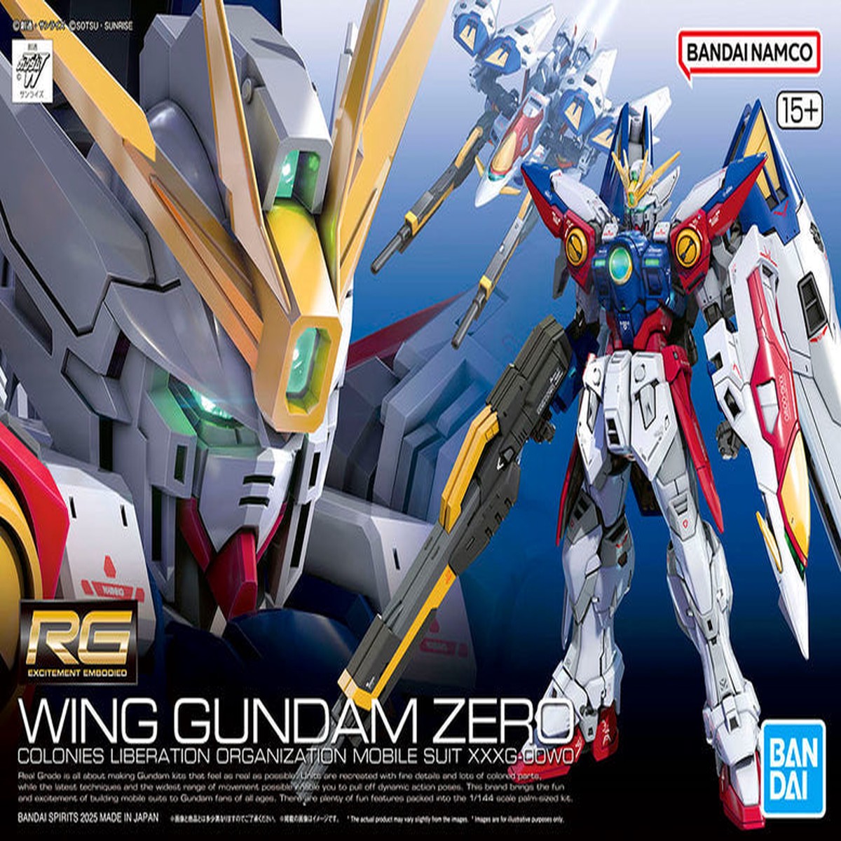 43 Wing Gundam ZERO Gundam Wing Bandai Hobby RG 1144