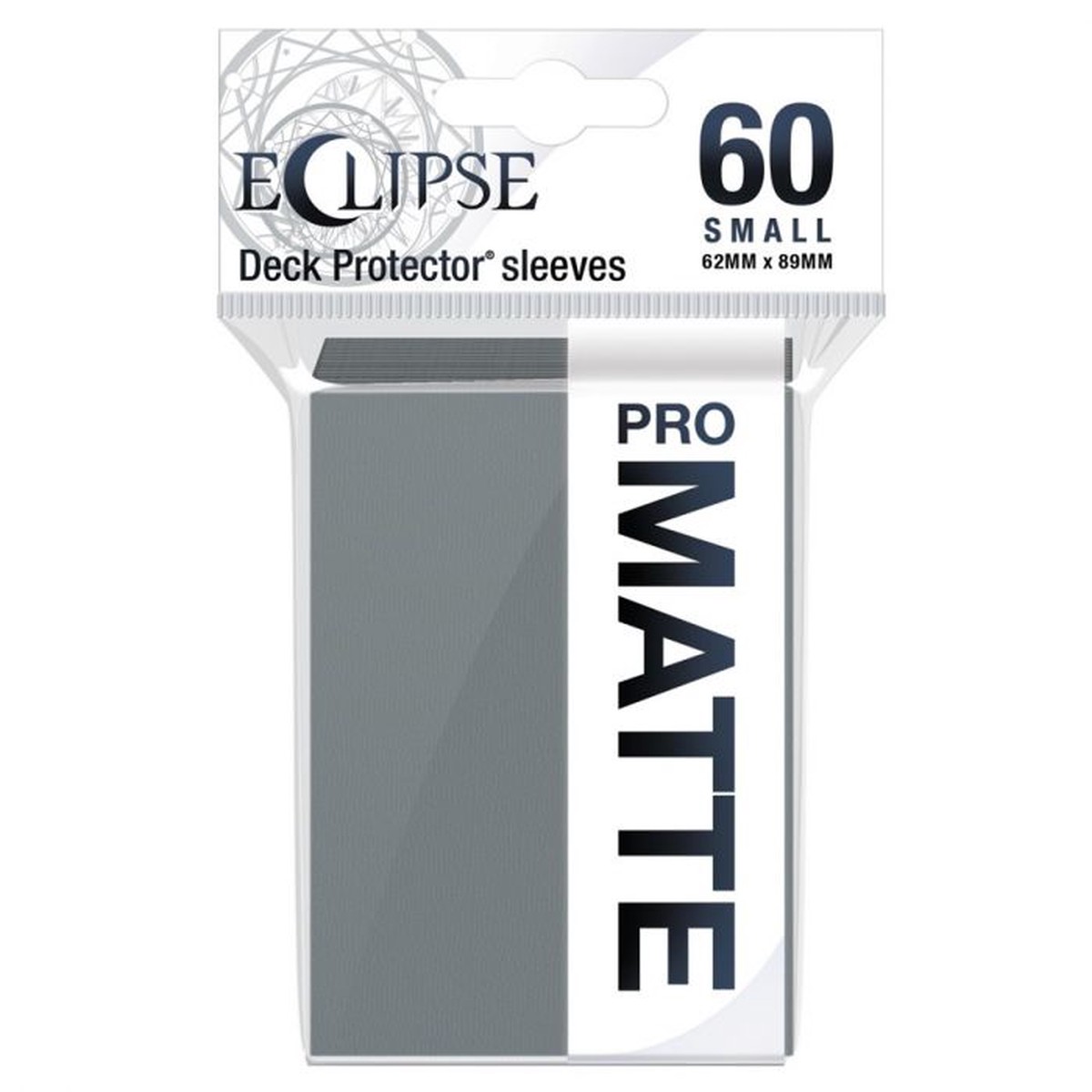 Deck Pro Eclipse Small Matte Sleeves Smoke Grey - 60 ct