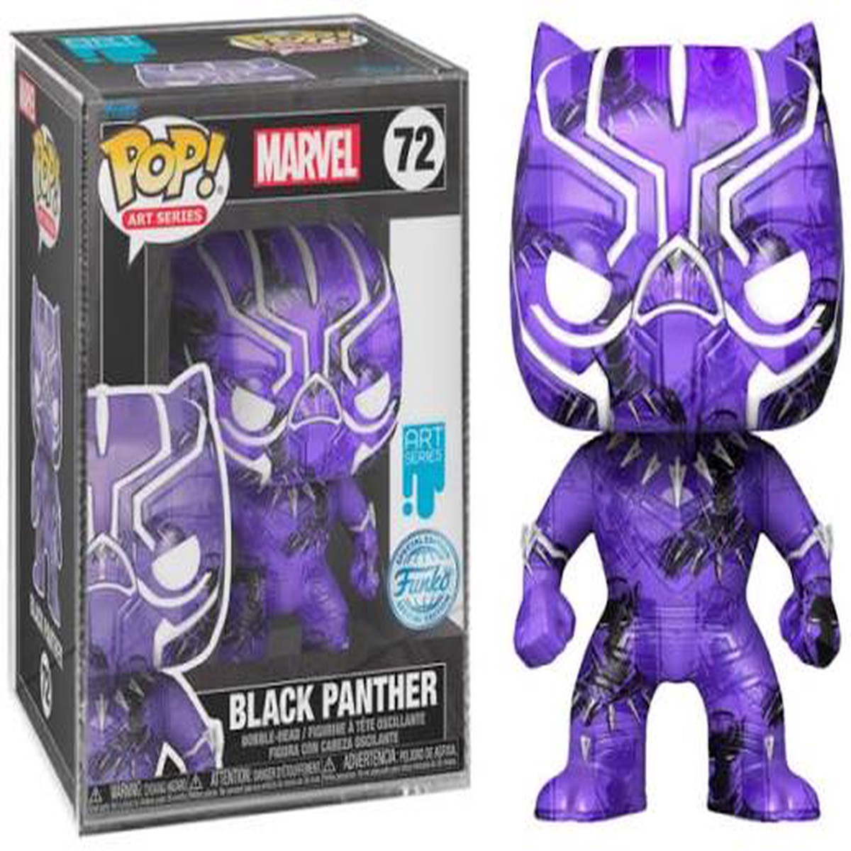 Funko POP Artist Series Marvel Black Panther 72