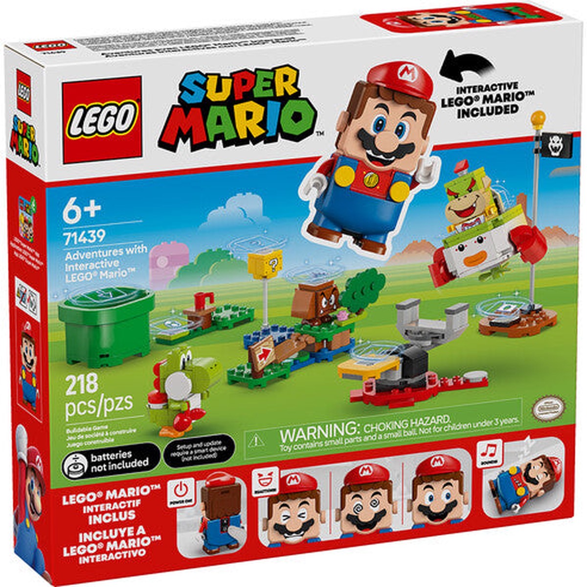 Super Mario Adventures with Interactive LEGO Mario