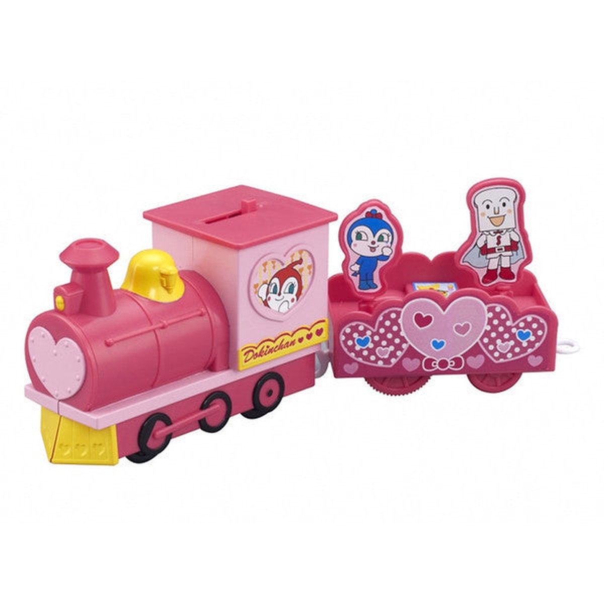 Anpanman Town Lots of Hearts Dokinchan Train Toy Car Japan