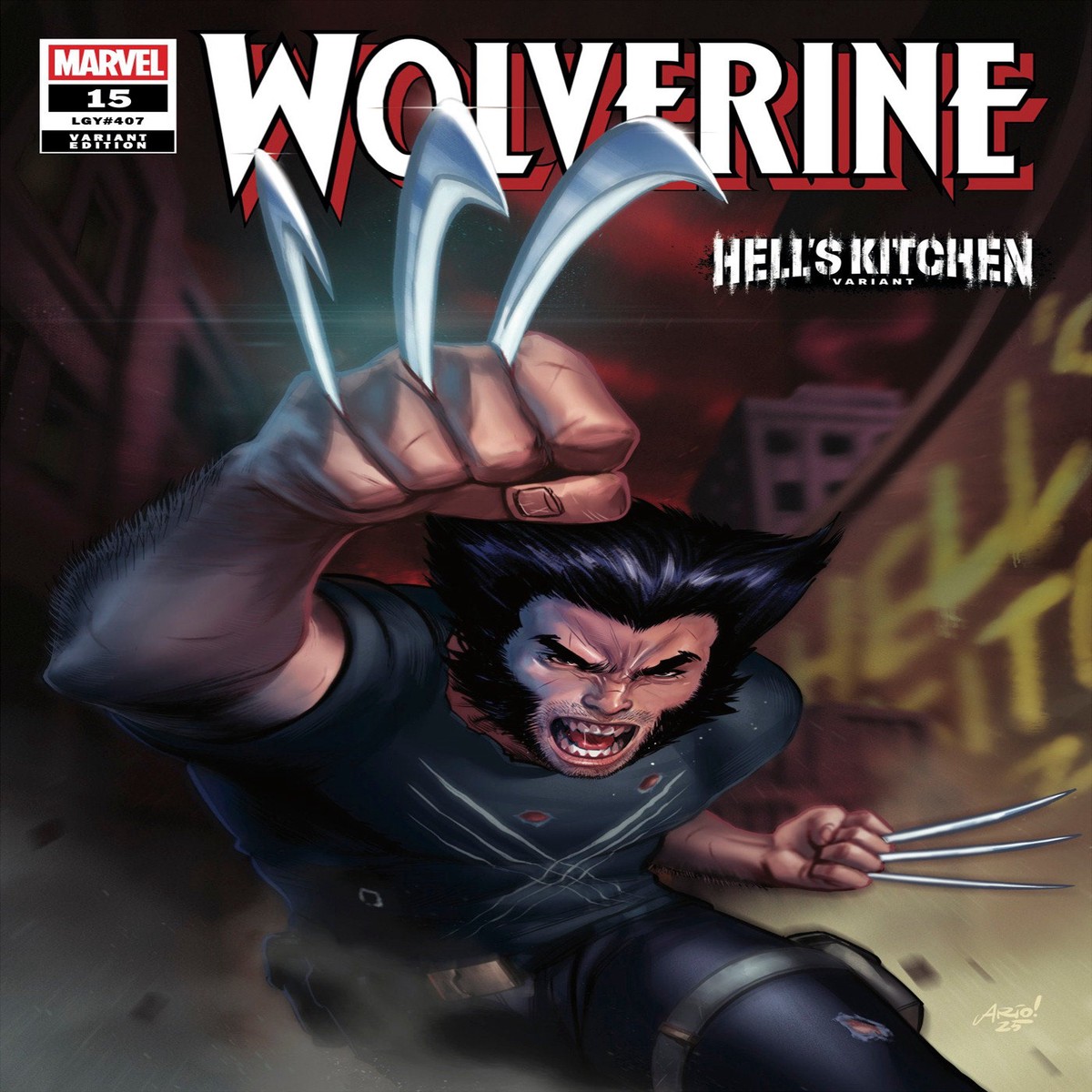 Wolverine 15 Ario Anindito Hells Kitchen Variant