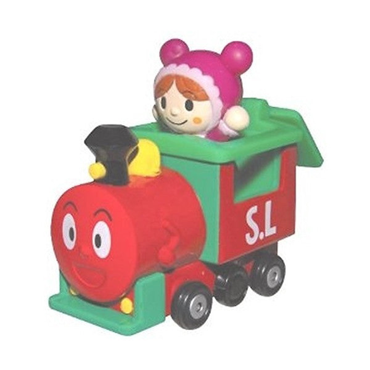 Akachan man SL man GOGO mini Car Anpanman Museum Toy Japan