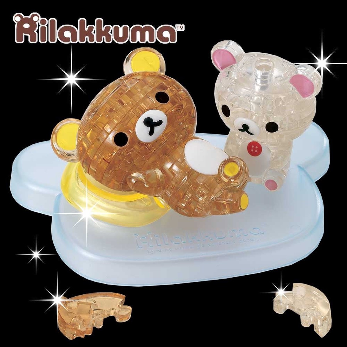 Beverly Crystal Puzzle - Rilakkuma Korilakkuma (39 Pieces) (50212)