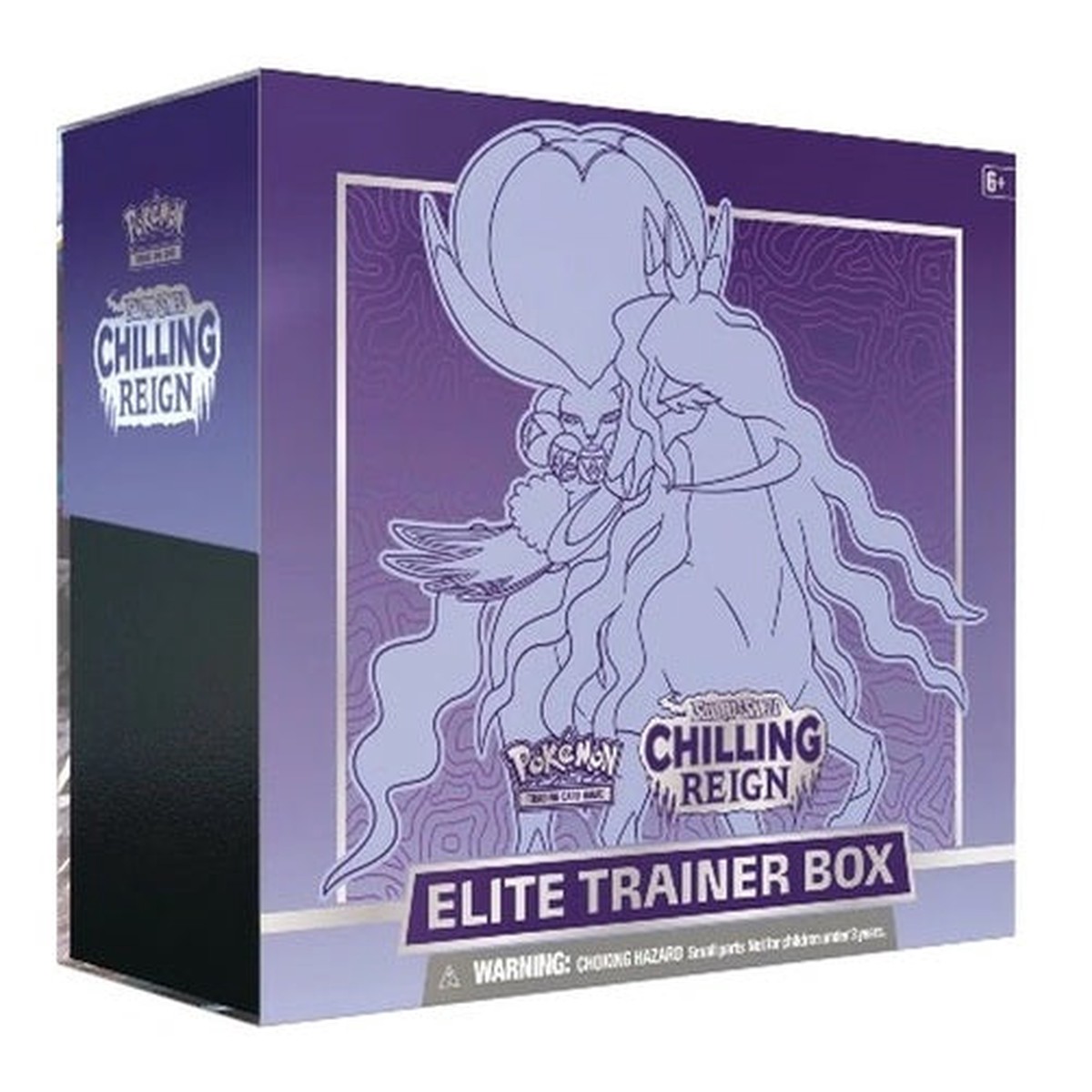 Sword Shield - Chilling Reign Elite Trainer Box - Shadow Rider Calyrex