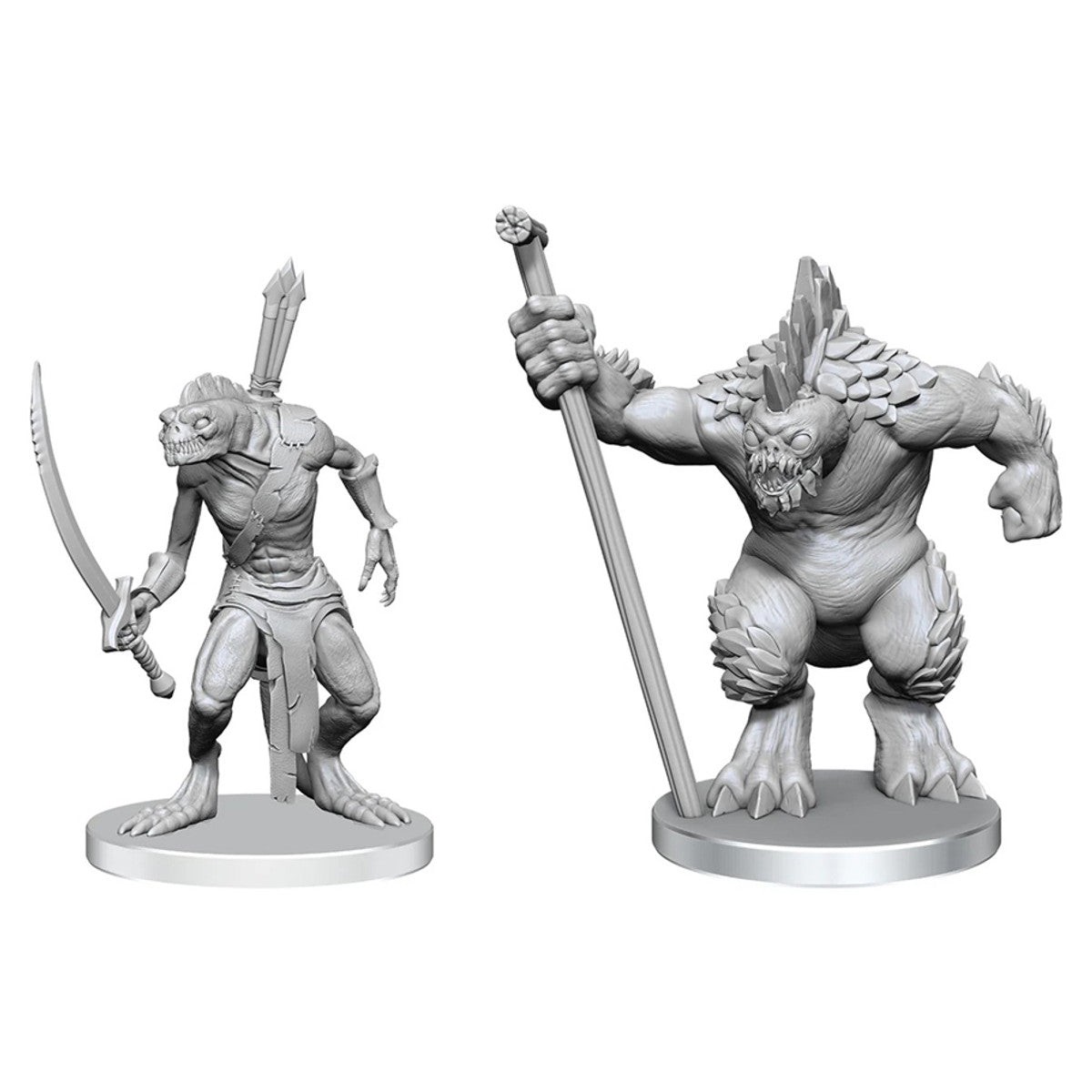 Pathfinder Battles Deep Cuts Xulgath Skirmisher Stoneliege