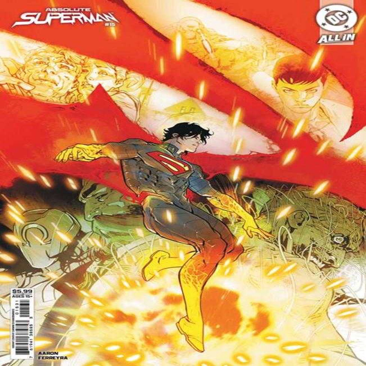 Absolute Superman 15 Cover C Carmine Di Giandomenico Card Stock Variant