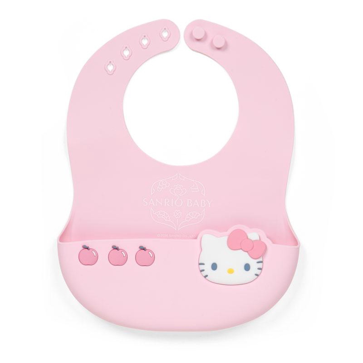 Hello Kitty Silicone Baby Bib Feeding Sanrio Japan