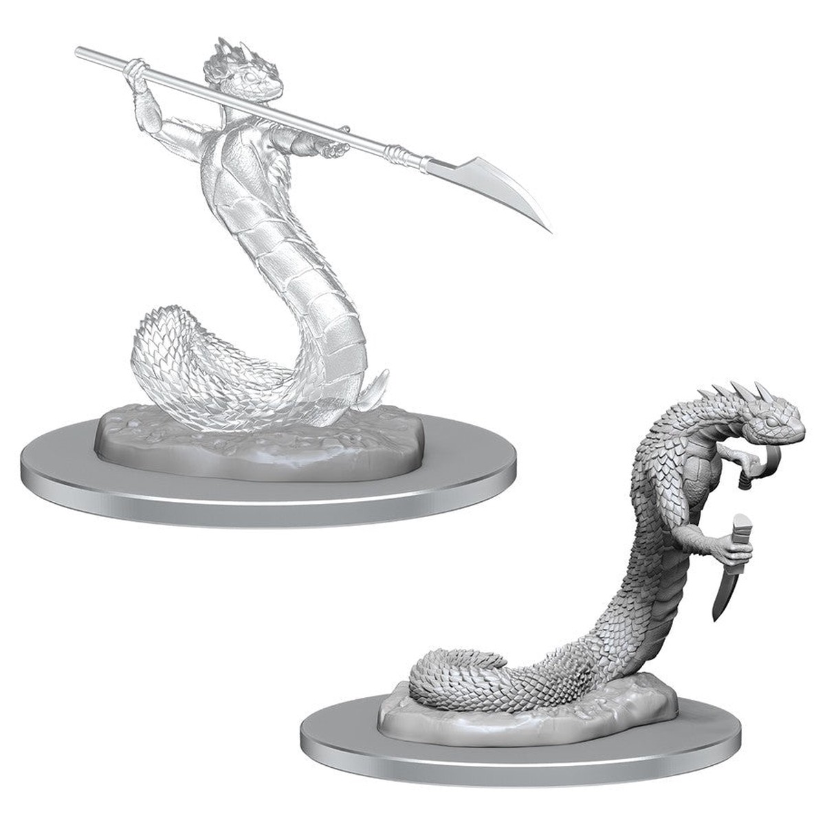 Critical Role Serpentfolk Serpentfolk Ghost Miniatures
