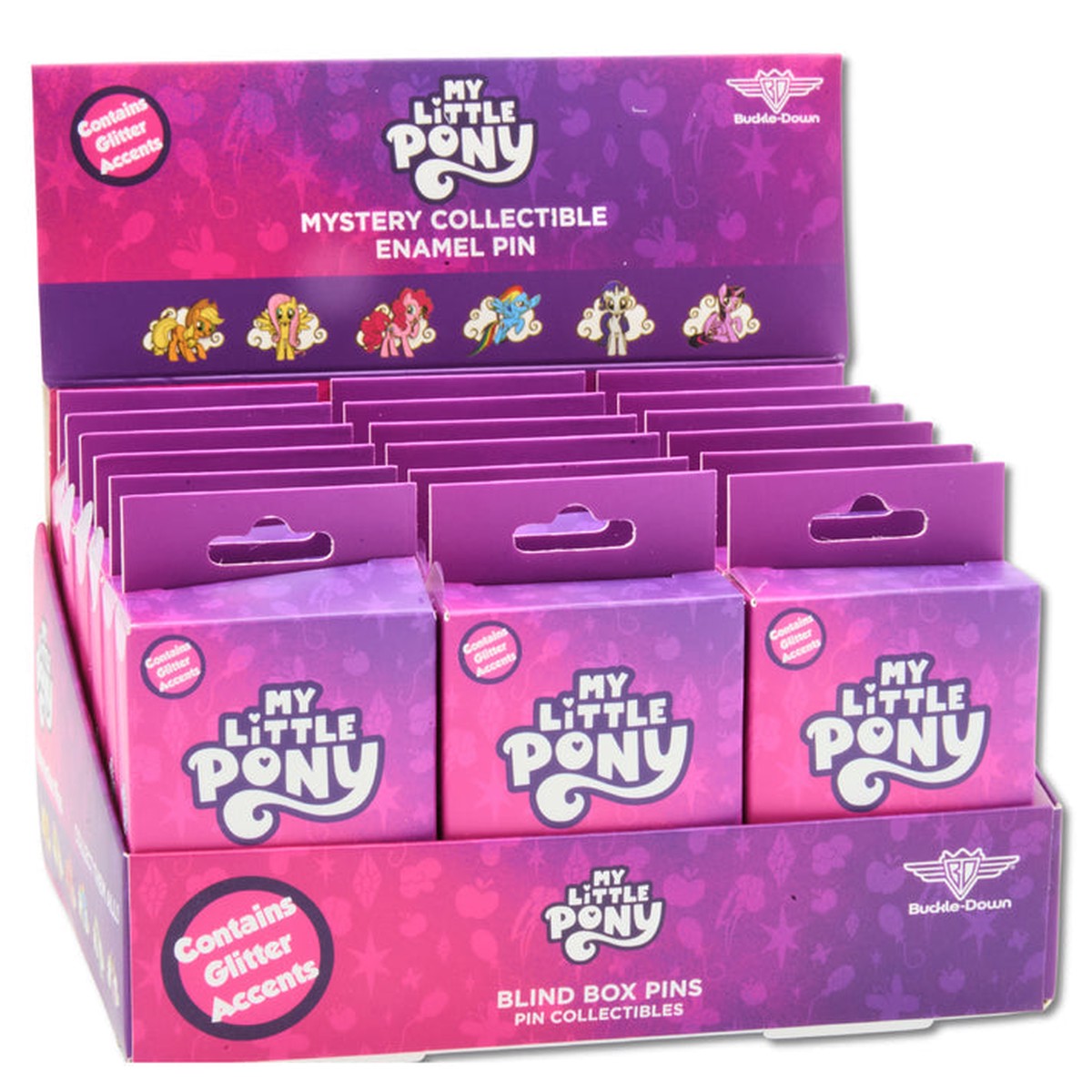 Blind Box Mystery Pin - My Little Pony The Mane Six Interactive