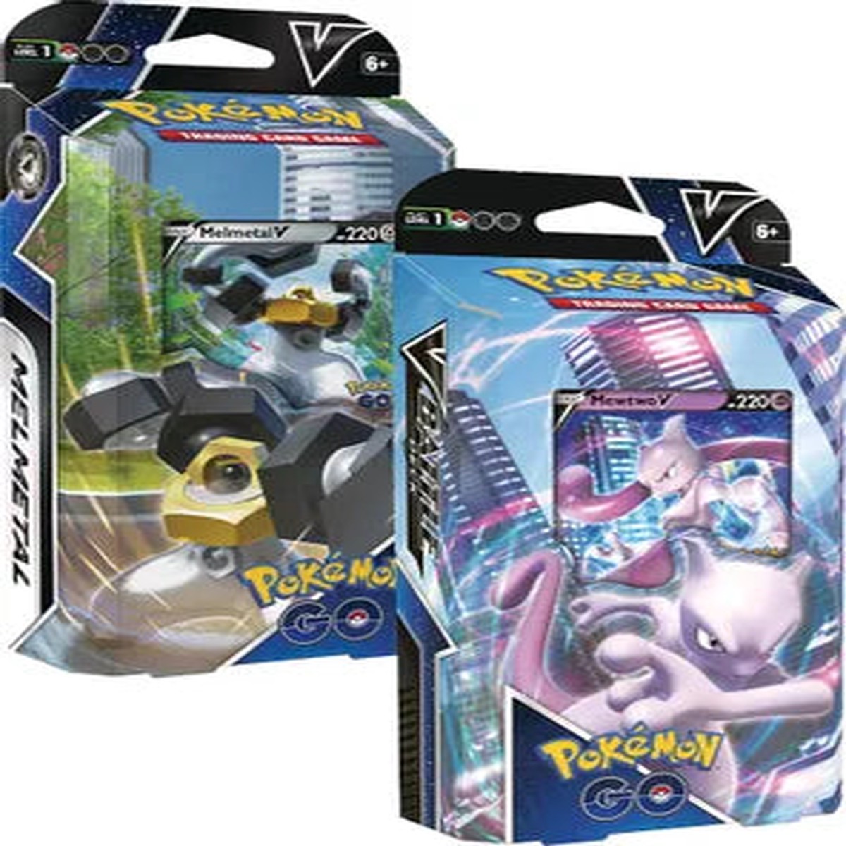 V Battle Deck Pokemon GO - Melmetal VMewtwo V Battle Decks Set of 2
