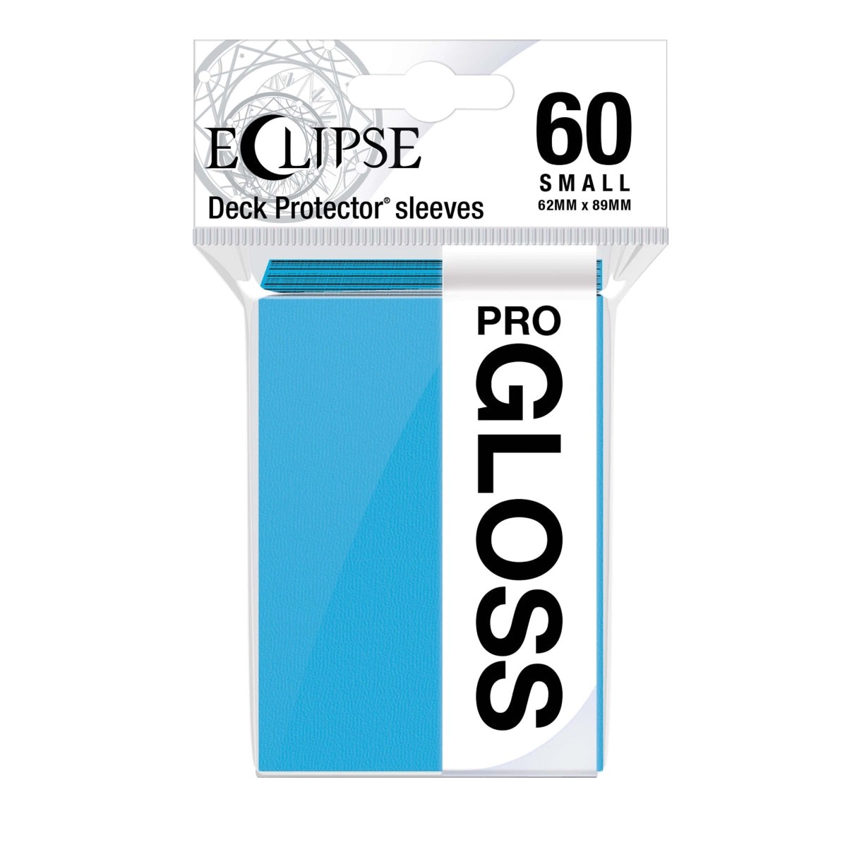 Deck Pro Eclipse Small Gloss Sleeves Sky Blue - 60 ct