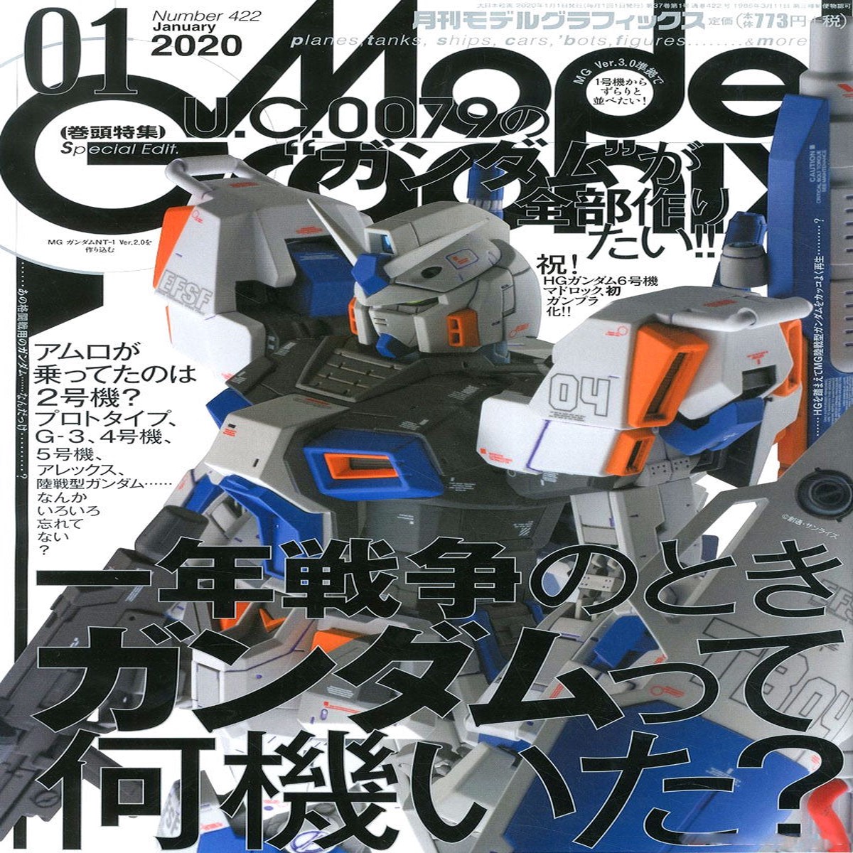 Monthly Magazine Model Graphix 202001