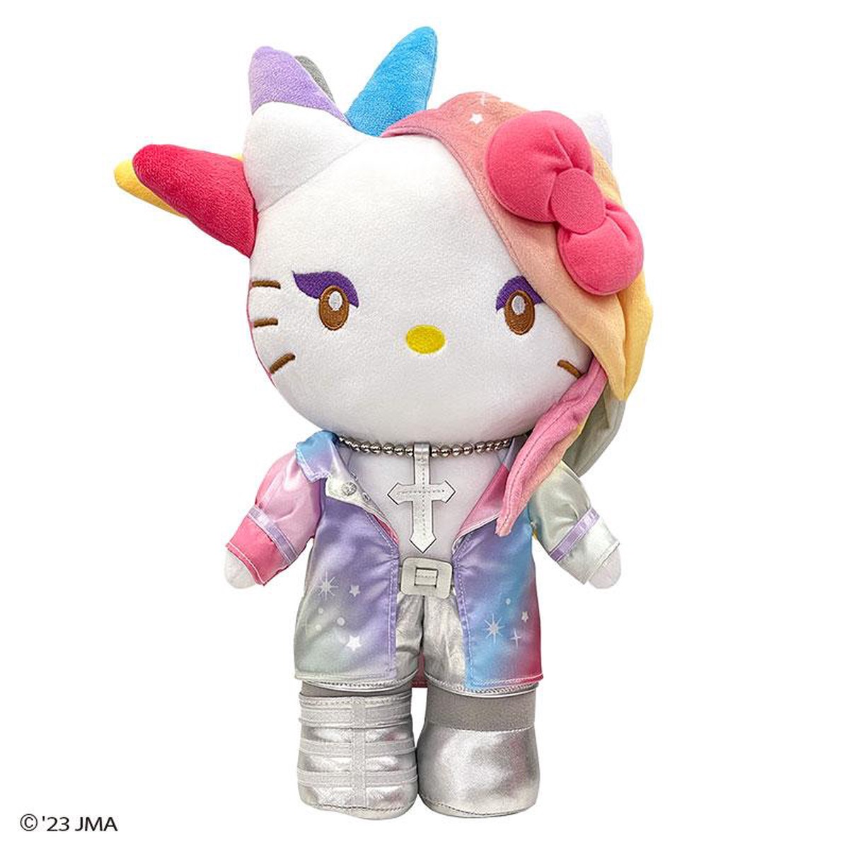 yoshikitty Plush Doll L Pastel Moon Sanrio Japan YOSHIKI Hello Kitty