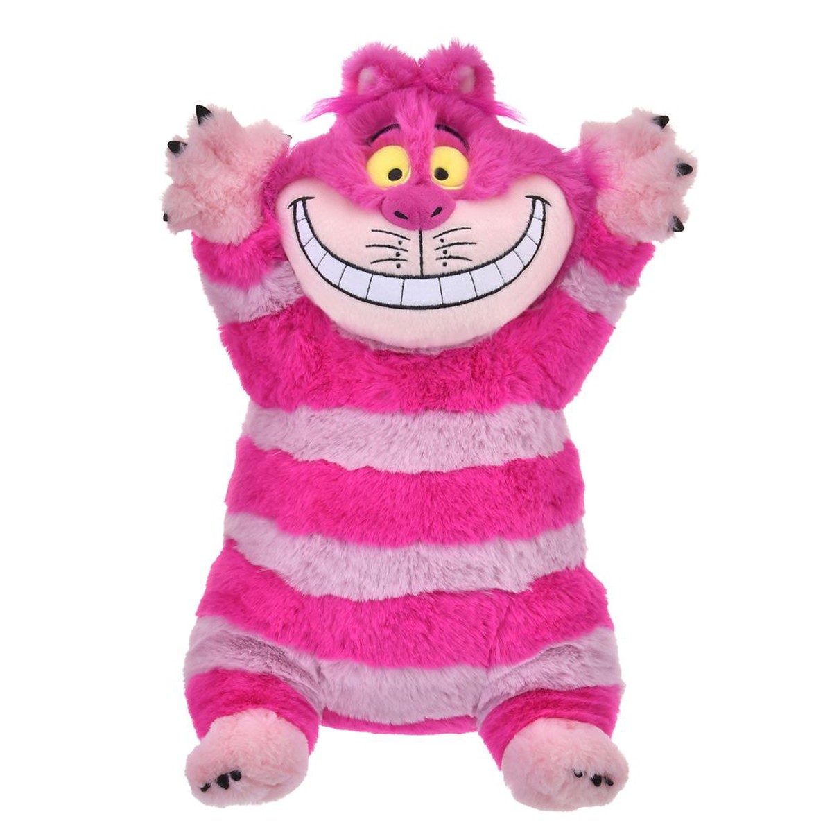 Alice in Wonderland Cheshire Cat Magnet Plush Doll Pink Disney Store Japan 2025