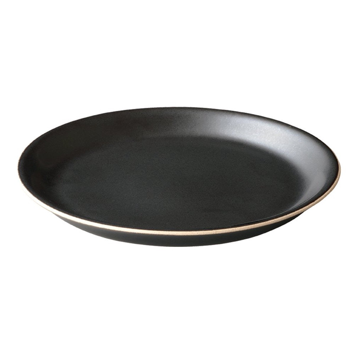 CERAMIC LAB Plate CLK-152 Black 210mm KINTO Japan 29506