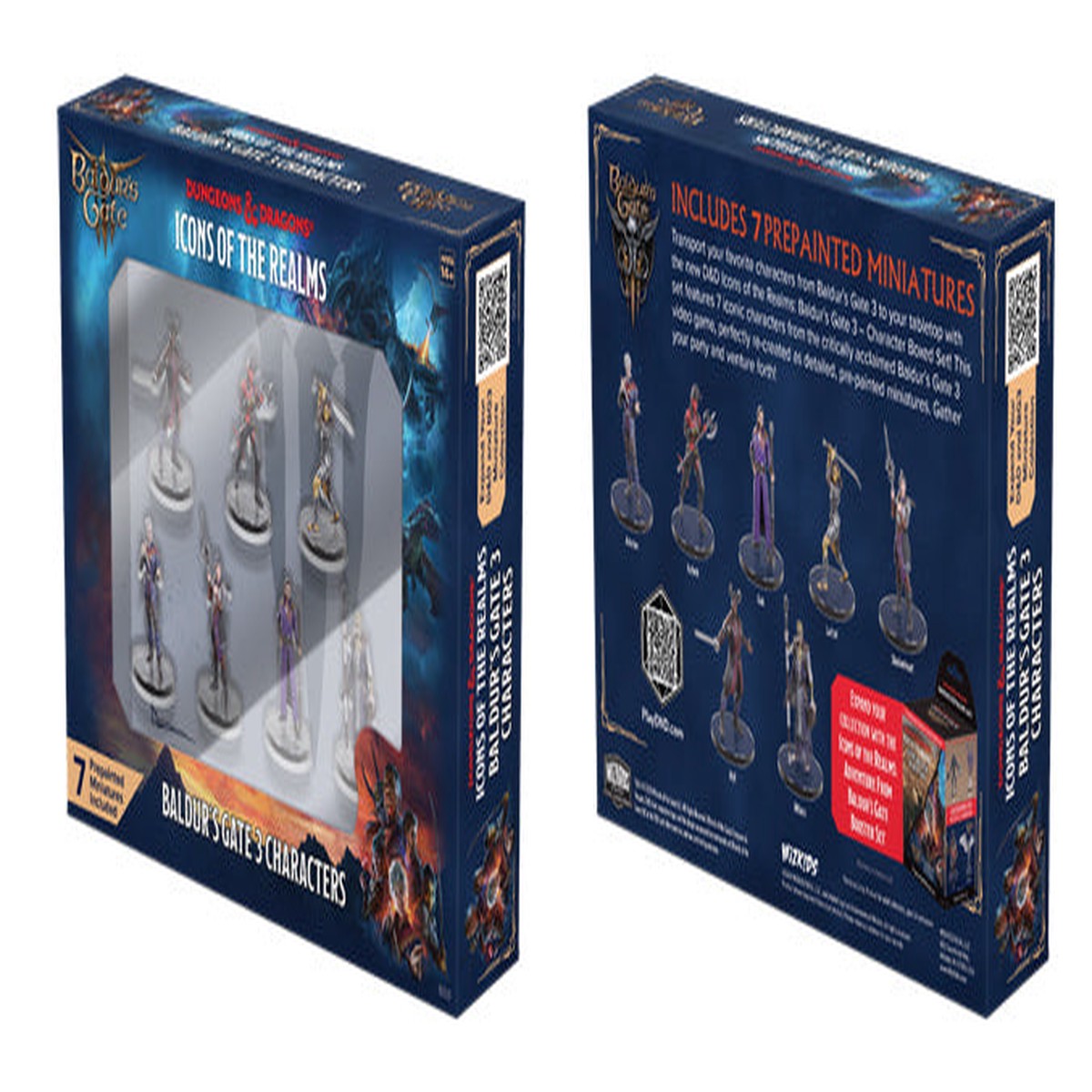 DD Icons of the Realms Baldurs Gate 3 - Character Boxed Set