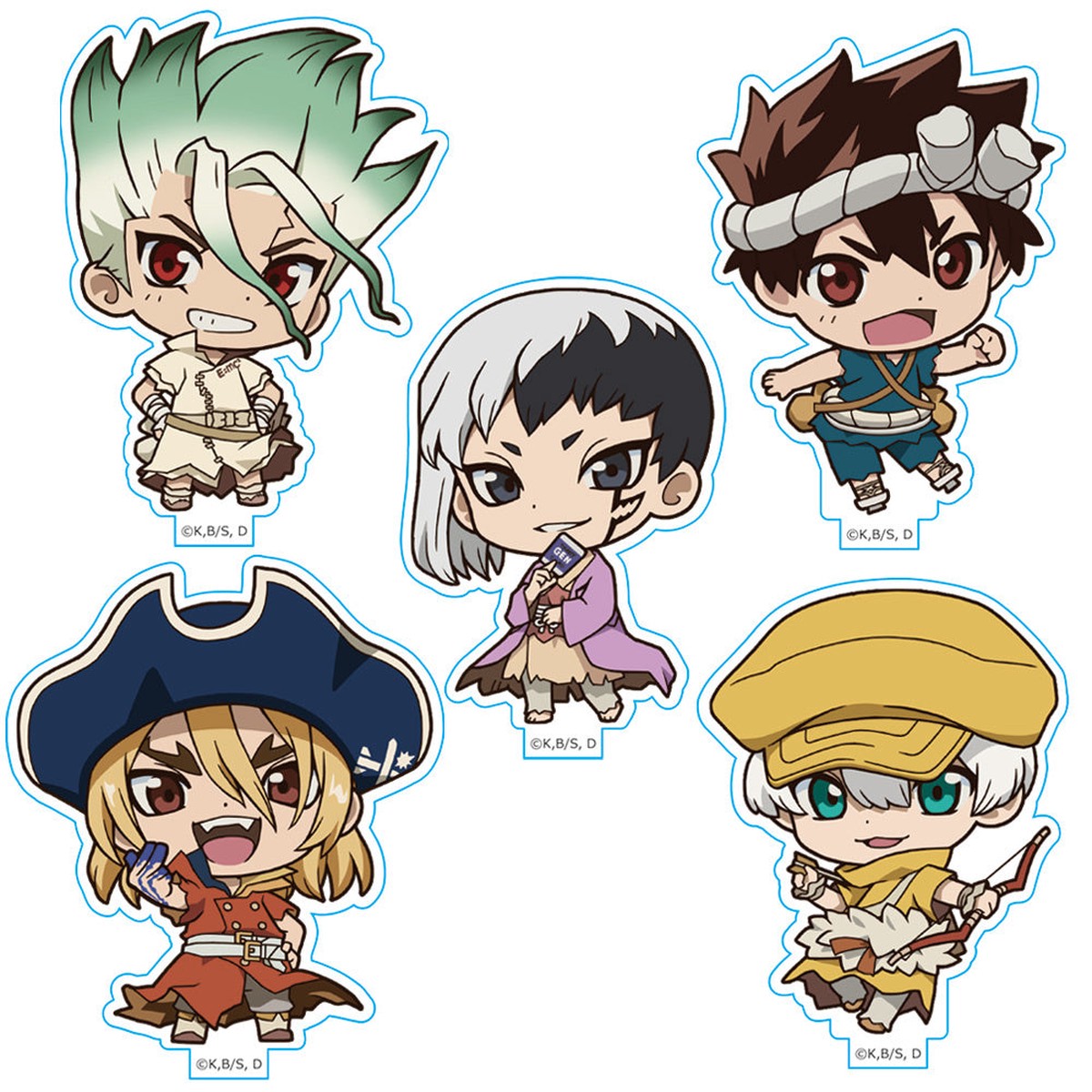 DrSTONE - Acrylic Stand Collection Vol2 (Blind Bag)