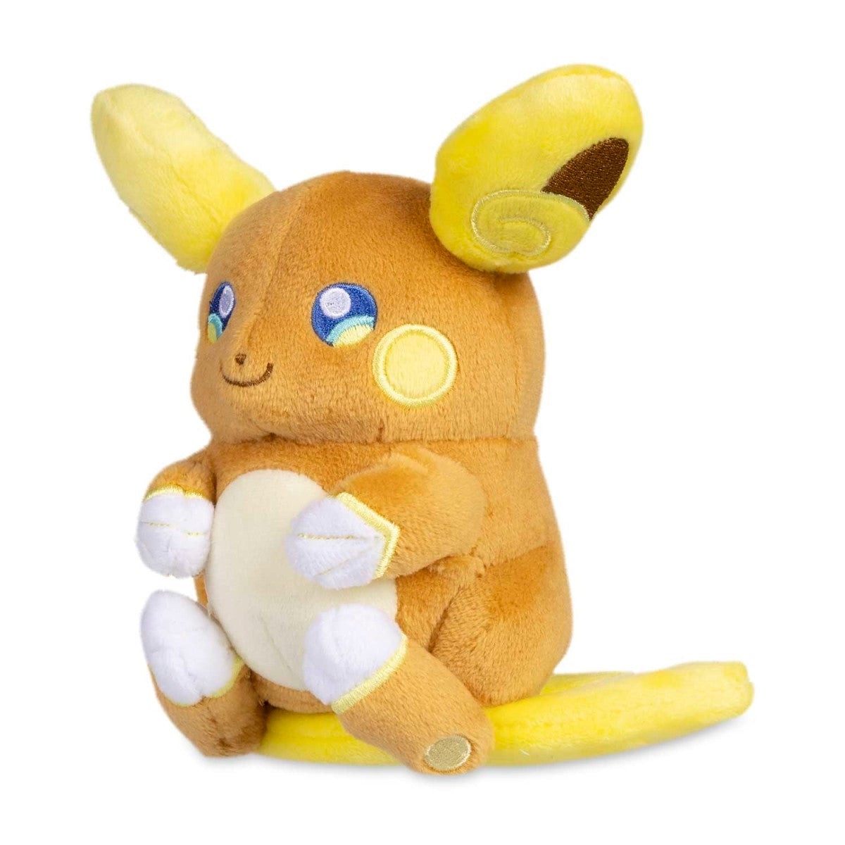 Alolan Raichu Sitting Cuties Plush - 6 In