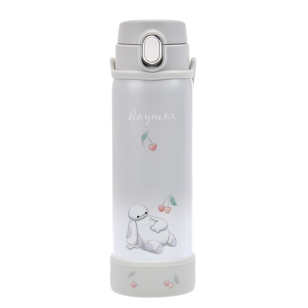 Big Hero 6 Baymax Stainless Bottle Strap 470ml Gradiention Disney Store Japan