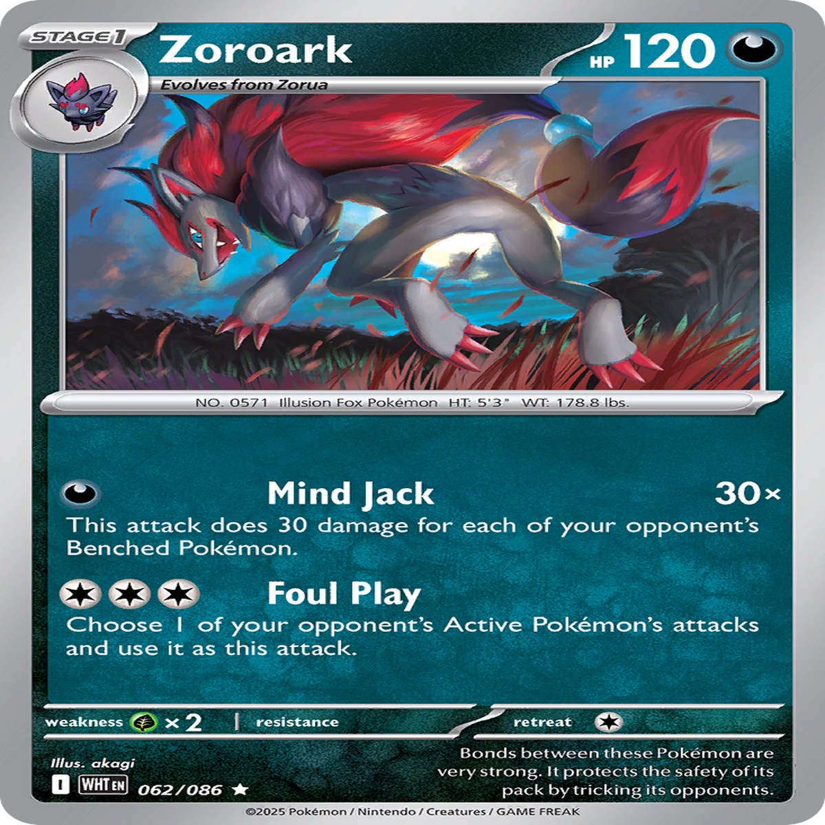 Zoroark (Master Ball Pattern) - 062086