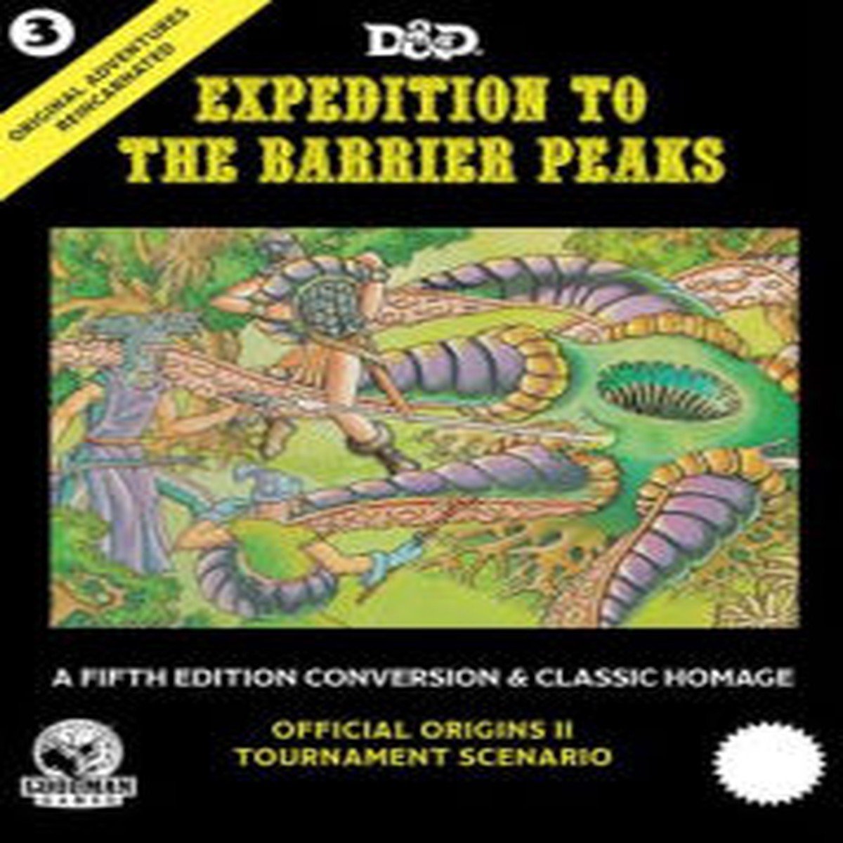 DD Original Adventures Reincarnated 3 - Expedition to the Barrier Peaks