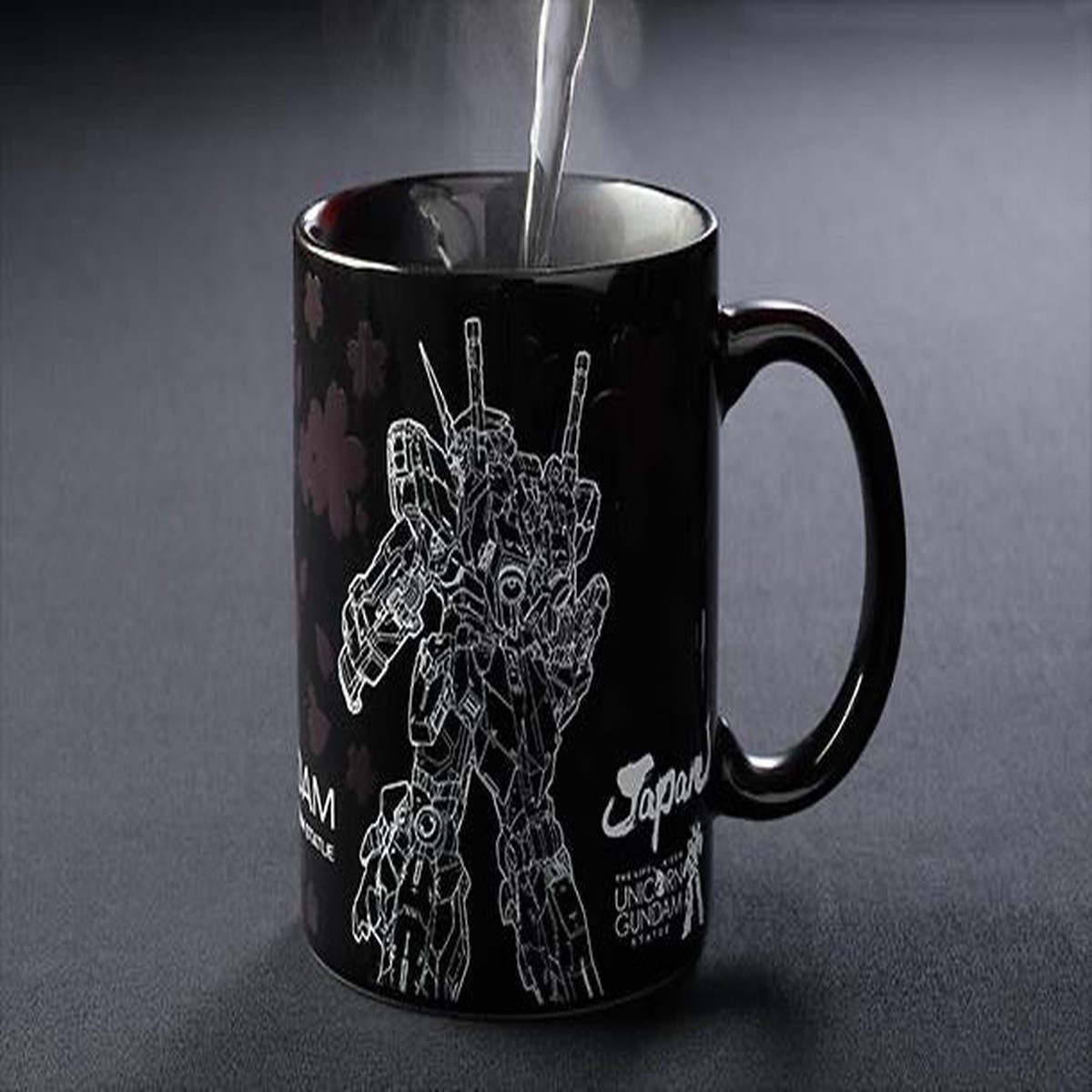 Unicorn Gundam VerTWC Thermosensitive Sakura Mug