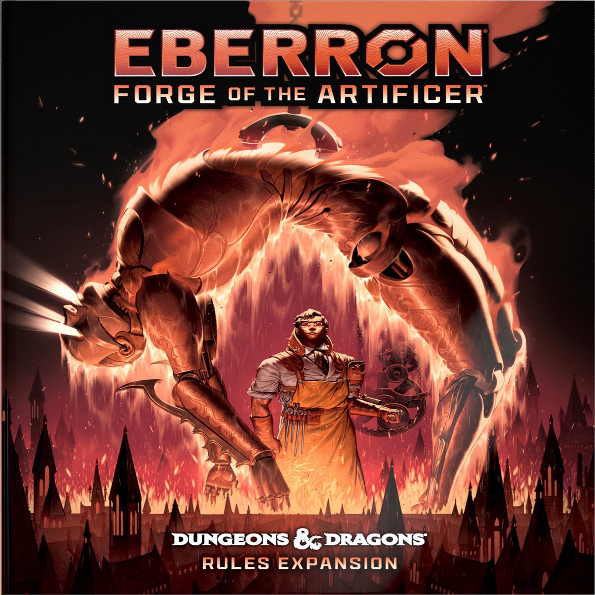 Dungeons Dragons Eberron Forge of the Artificer Alternate Cover