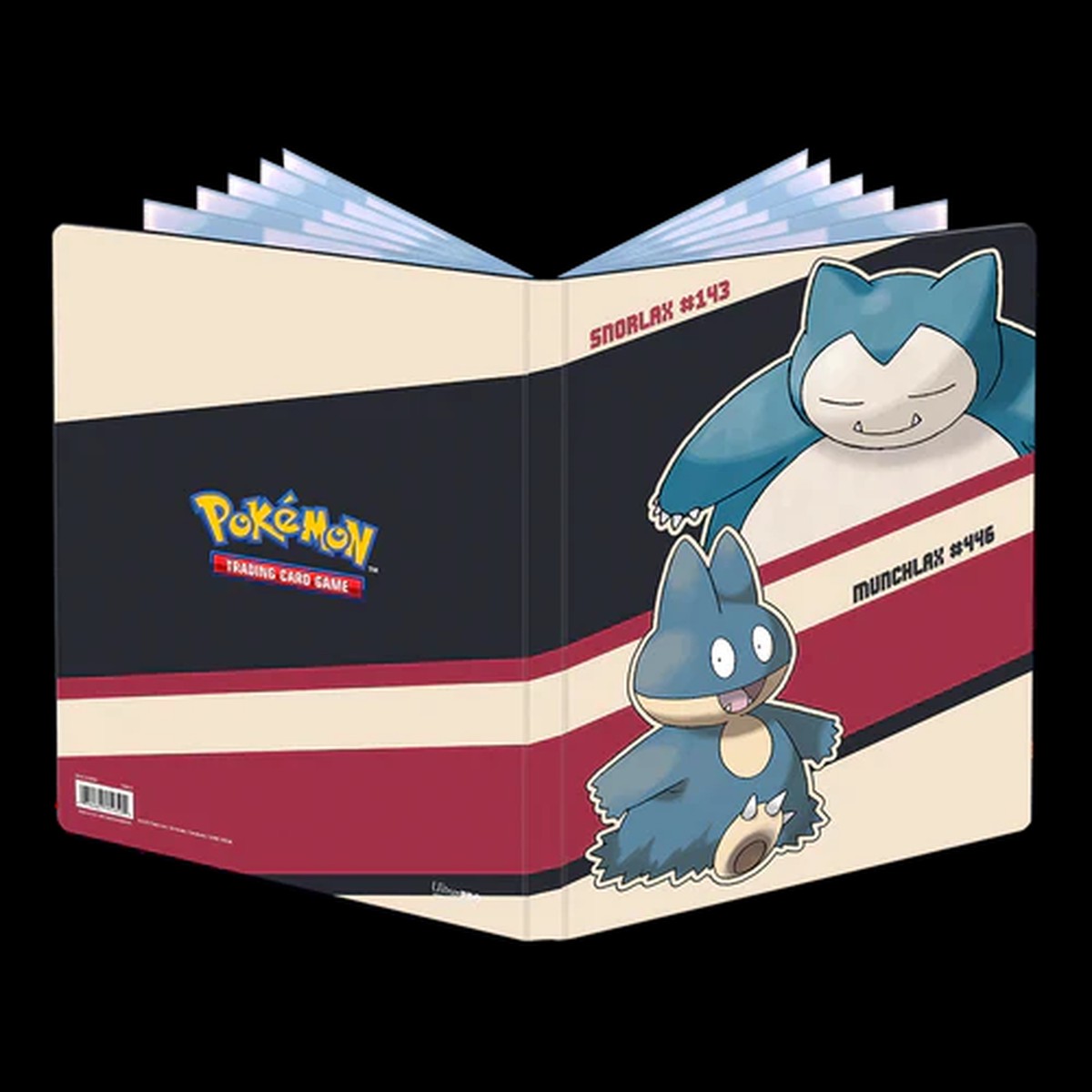 UltraPro Pokemon 9 Pocket Binder Munchlax Snorlax