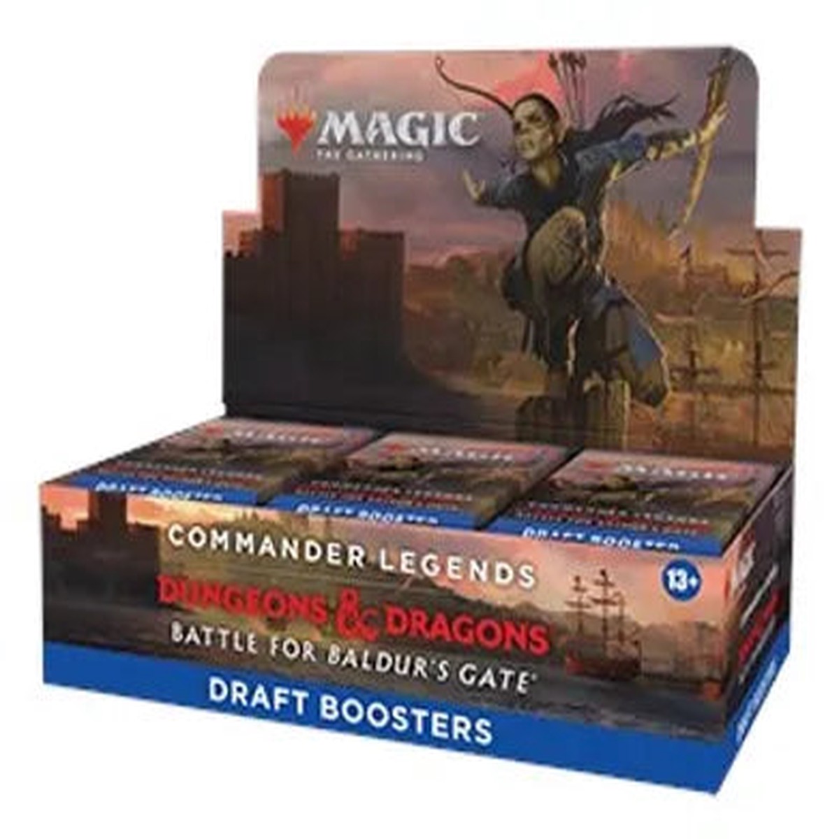 Commander Legends Dungeons Dragons Battle for Baldurs Gate Draft Booster Box