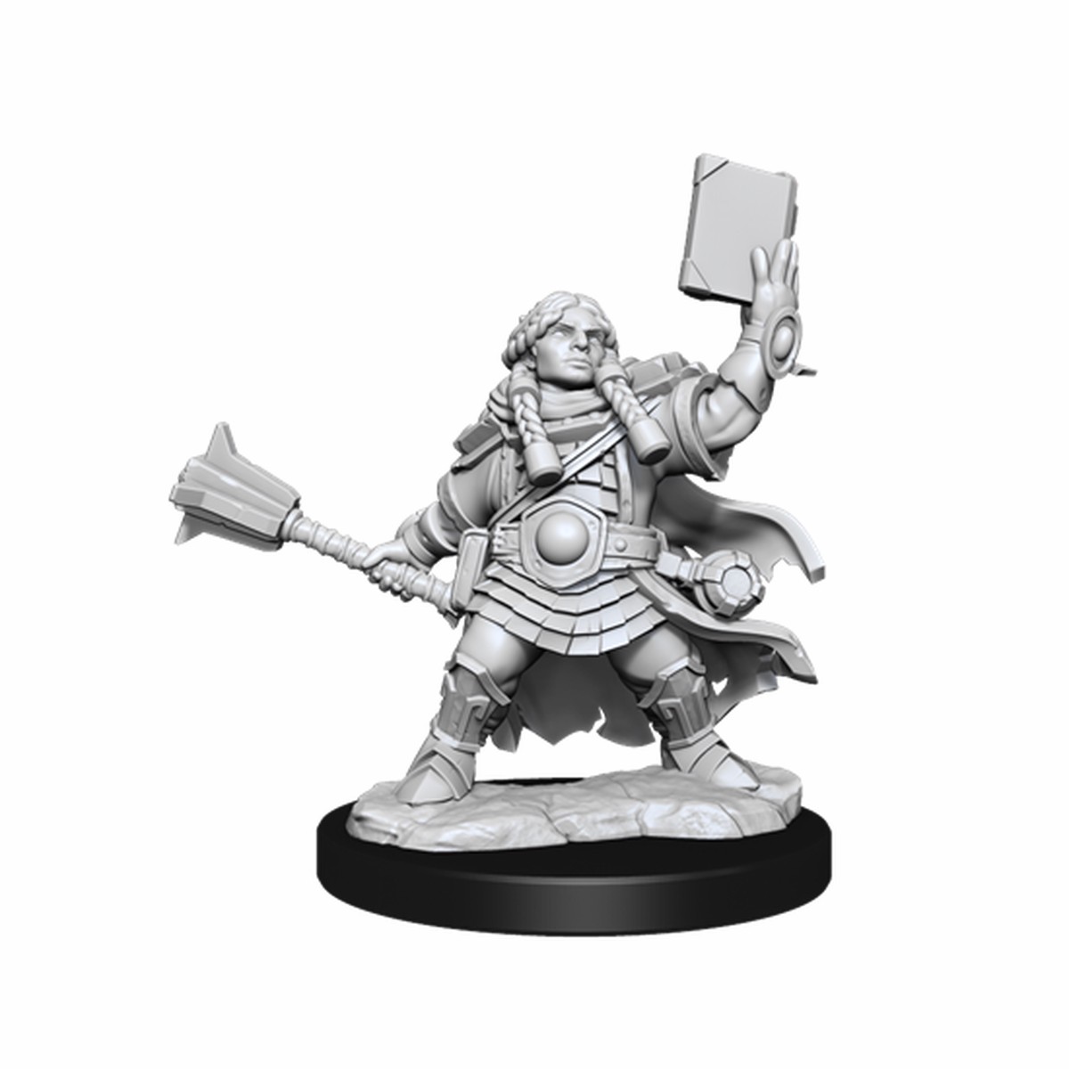 DD Minis Frame Dwarf Cleric Female
