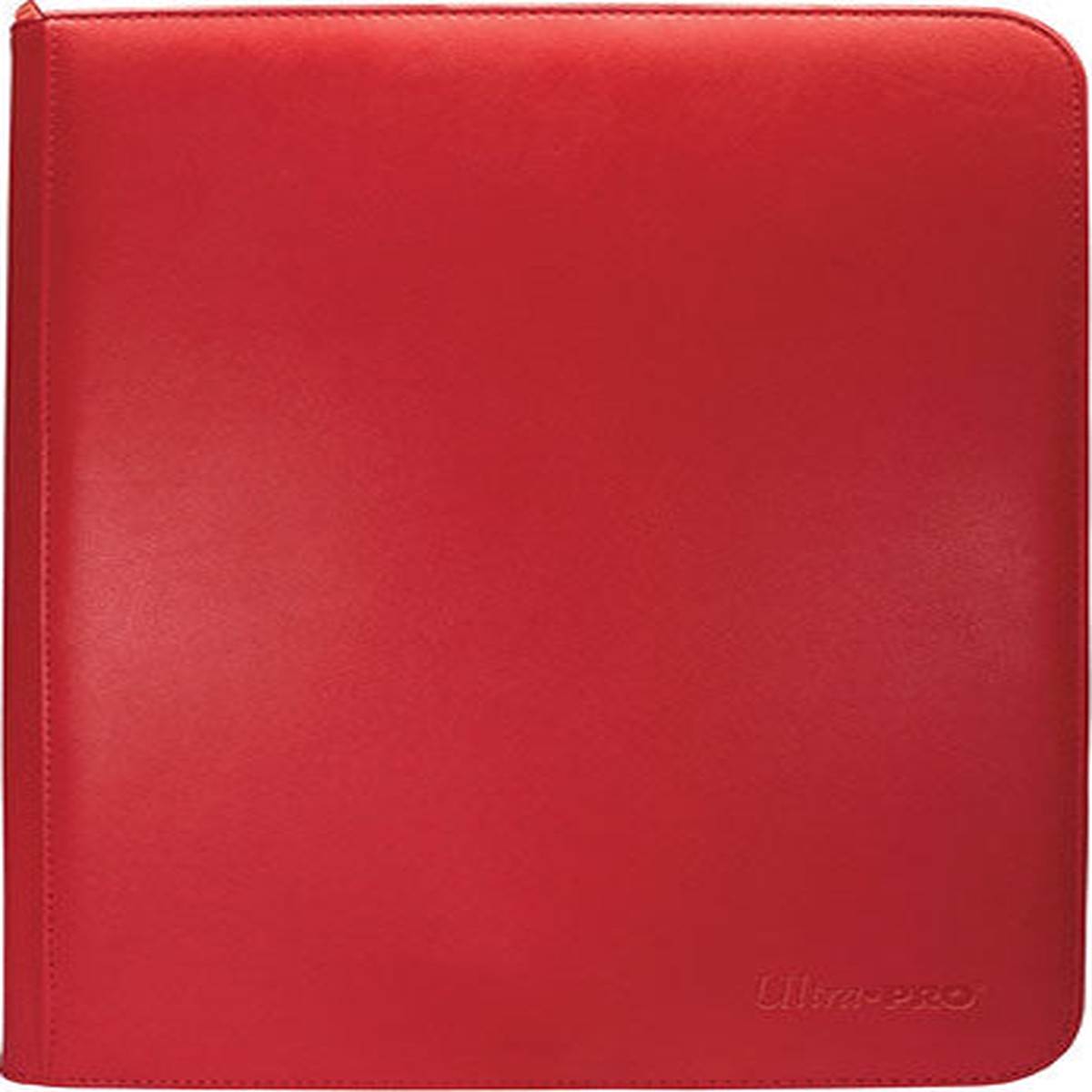 Vivid 9-Pocket Zippered PRO-Binder Red